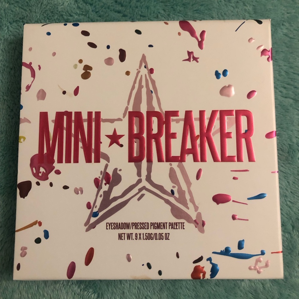NEW Jeffree Star Mini Breaker Eyeshadow Palette.